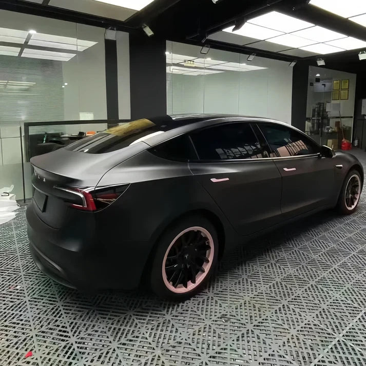 Anole Matte Satin Black Vinyl Wrap