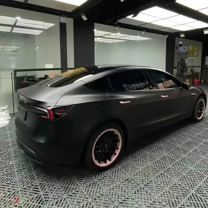 Anole Matte Satin Black Vinyl Wrap