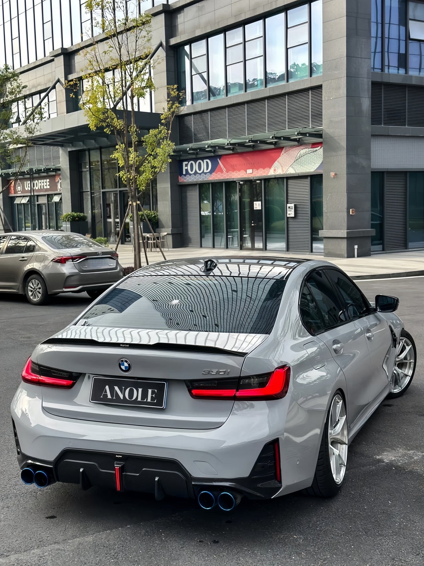Anole Super Brooklyn Gray Car Vinyl Wrap