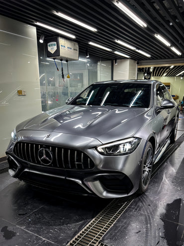 Anole Glossy Metallic Stone Gray Vinyl Car Wrap