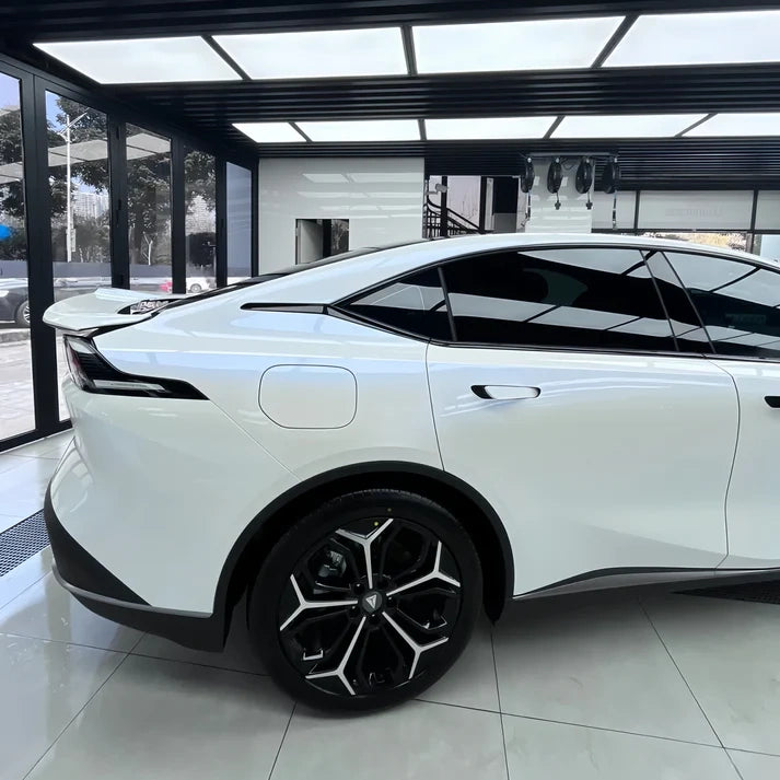 Anole High Glossy White to Blue Car Wrap Vinyl