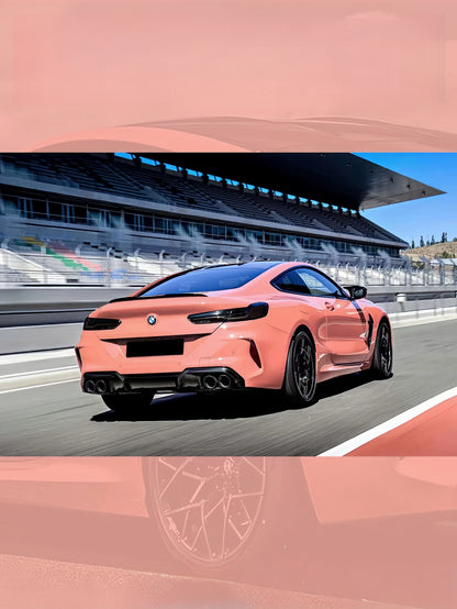 Anole Super Glossy Bubblegum / Piggy Pink Vinyl Car Wrap