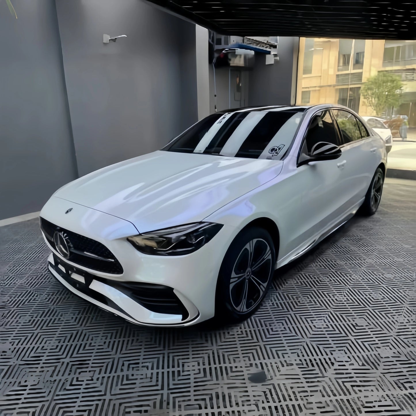 Anole High Glossy White to Blue Car Wrap Vinyl