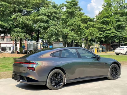 Anole Rainbow Metallic Majestic Dark Gray Vinyl Wrap Car
