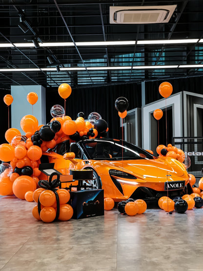 Anole High Glossy McLaren Orange Car Vinyl Wrap
