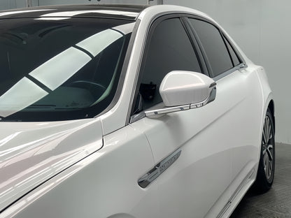 Anole Glossy White Red Vinyl Car Wrap