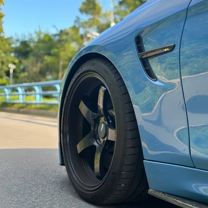 Anole High Glossy  Abudhabi Blue Vinyl Car Wrap