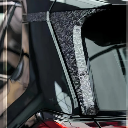 Anole High Glossy Carbon Fiber Forging Black Vinyl Wrap