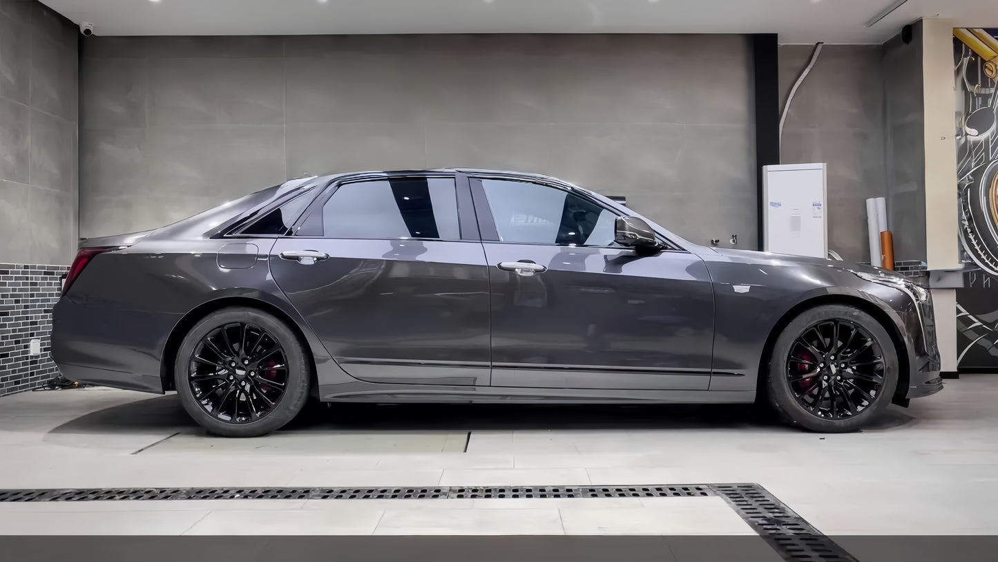 Anole Glossy Metallic Dim Gray Car Vinyl Wrap