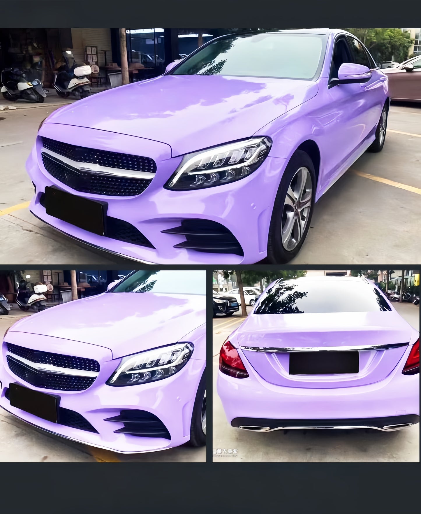 Anole Super Glossy Lavender Purple Vinyl Car Wrap