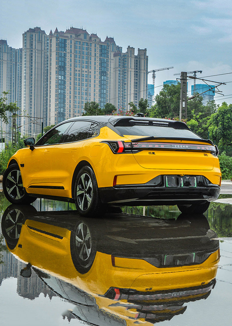 Anole Glossy Metallic Bright Yellow Car Vinyl Wrap