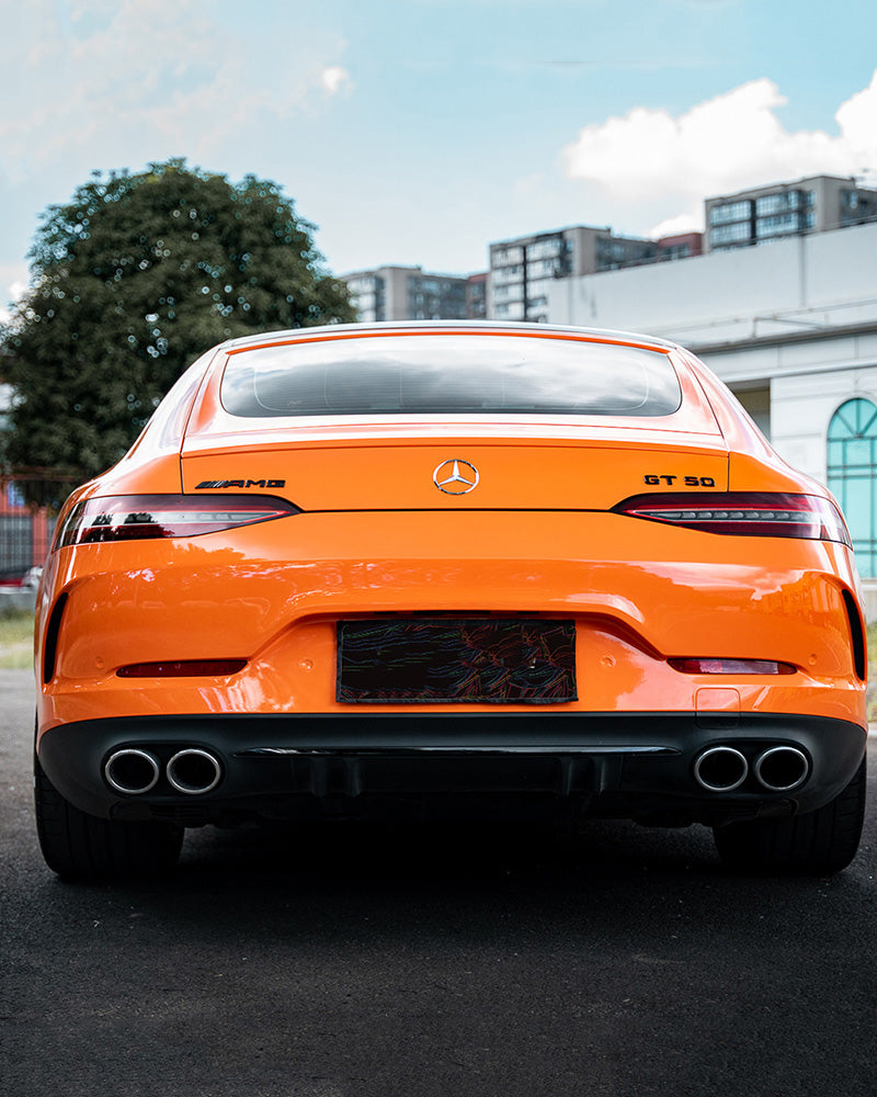 Anole High Glossy Orange Car Vinyl Wrap