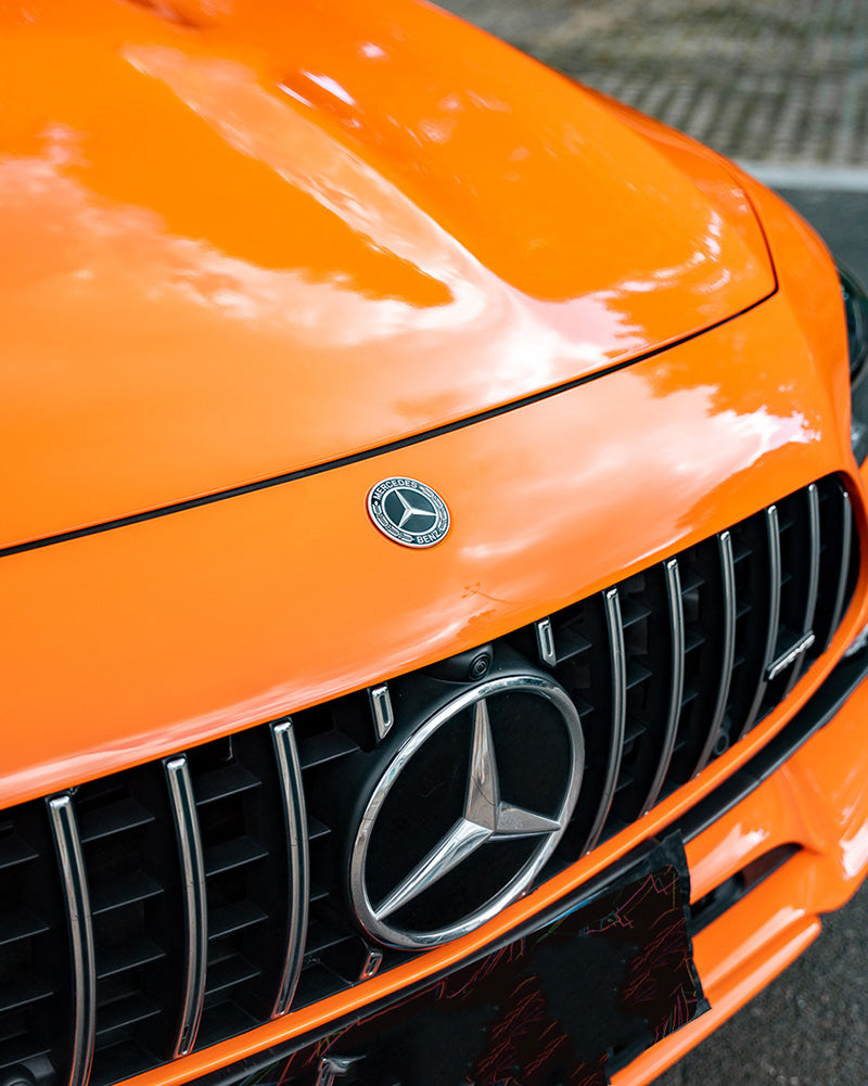 Anole High Glossy Orange Car Vinyl Wrap