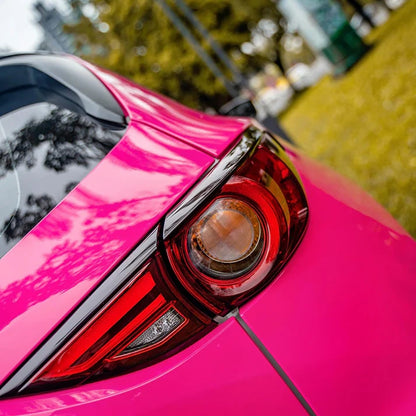Anole High Glossy Bright Rose Pink Pizzazz Car Vinyl Wrap