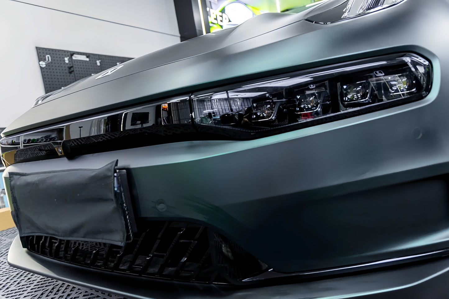 Anole Matte Metallic Forest Green Vinyl Car Wrap