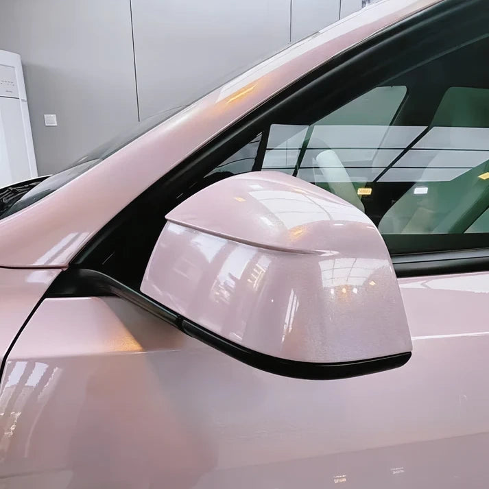 Anole Glossy Iridescent Rouge Pink Laser Car Vinyl Wrap