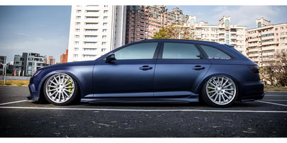 Anole Satin Chrome Saint Patrick Blue Vinyl Car Wrap