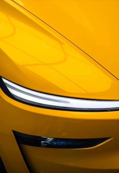 Anole Glossy Metallic Bright Yellow Bumblebee Car Vinyl Wrap
