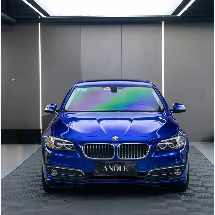 Anole Glossy Metallic Pearl Blue Car Vinyl Wrap