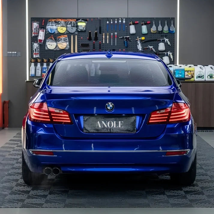 Anole Glossy Metallic Pearl Blue Car Vinyl Wrap