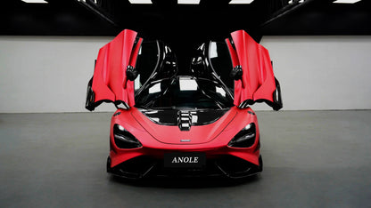 Anole Satin Chrome Prismatic Red Satin Ceramics Red Vinyl Car Wrap