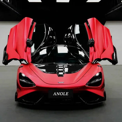 Anole Satin Chrome Prismatic Red Satin Ceramics Red Vinyl Car Wrap