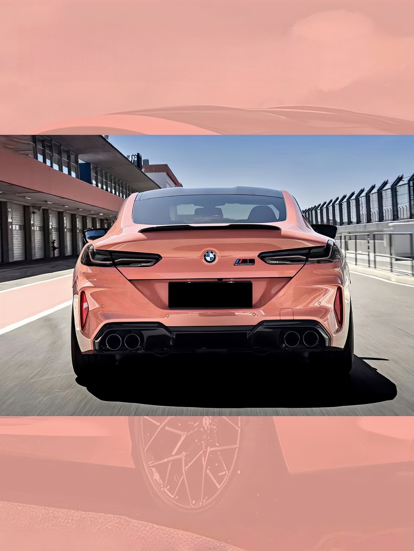 Anole Super Glossy Bubblegum / Piggy Pink Vinyl Car Wrap