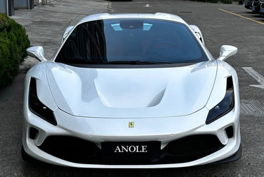 Anole Glossy Pearl White Car Vinyl Wrap