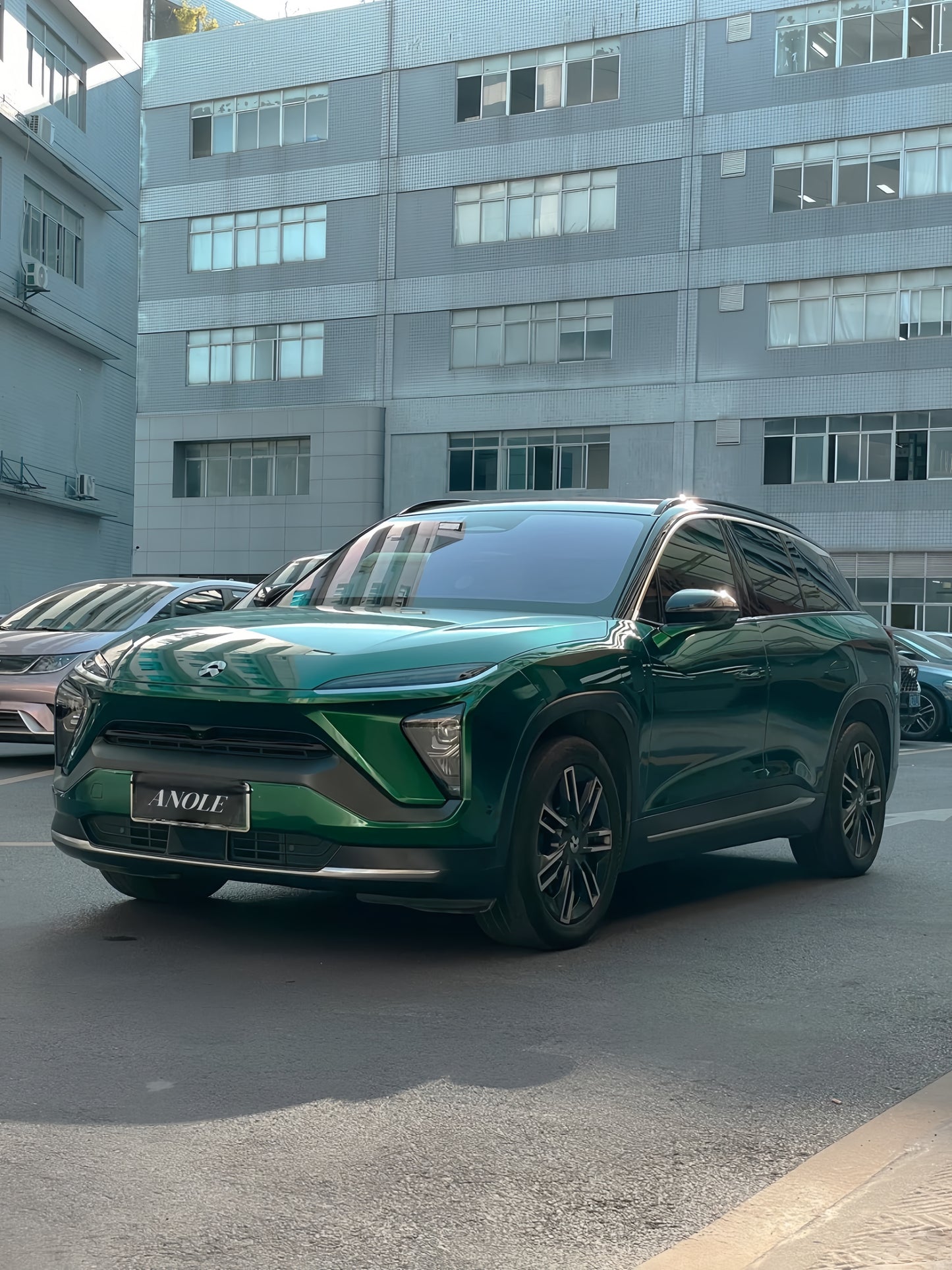 Anole Glossy Metallic La Salle Green Agate Green Vinyl Car Wrap