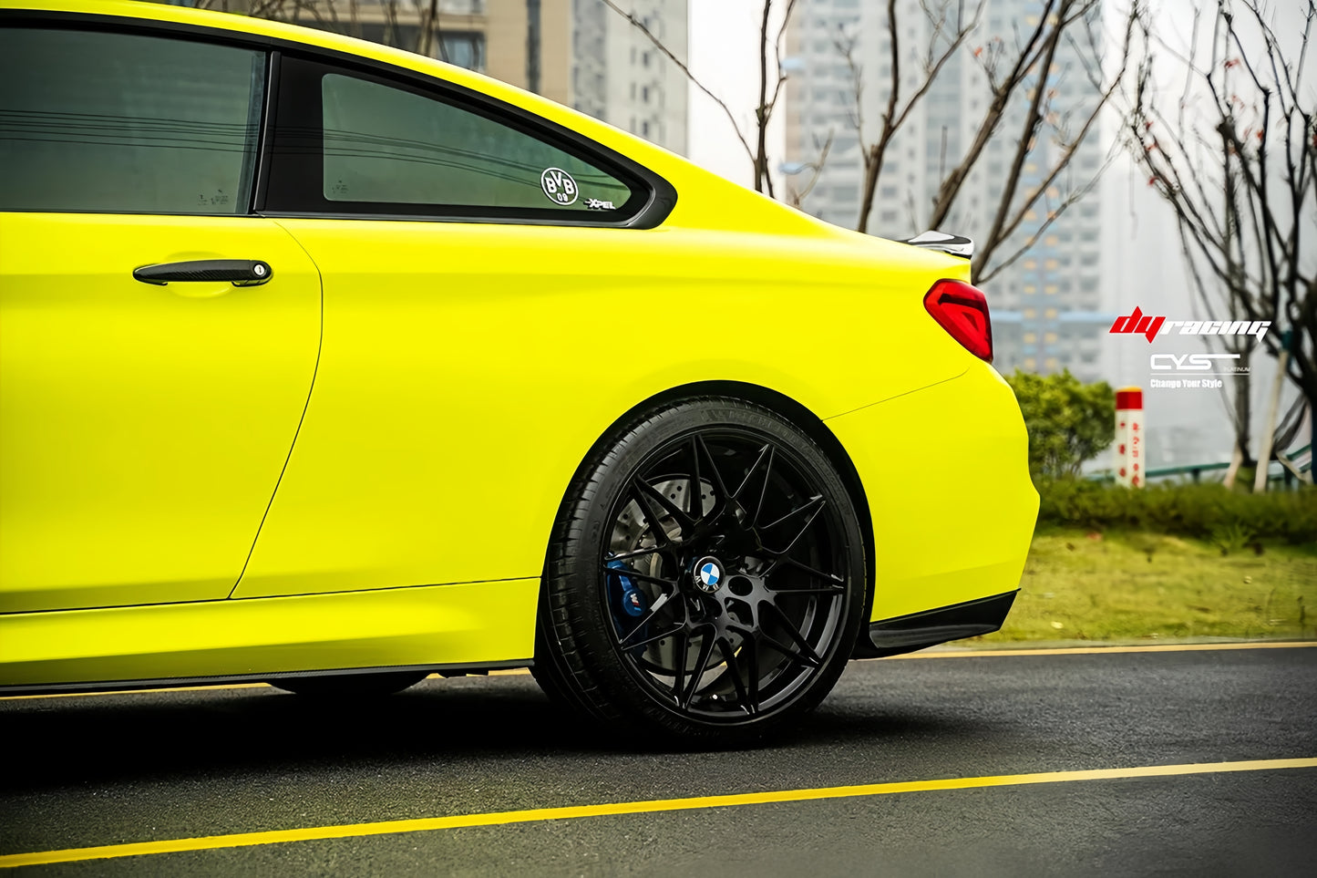 Anole High Glossy Lemon Yellow Vinyl Car Wrap