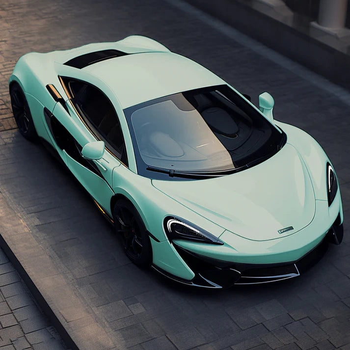 Anole High Glossy Jamaican Aqua Green Car Vinyl Wrap