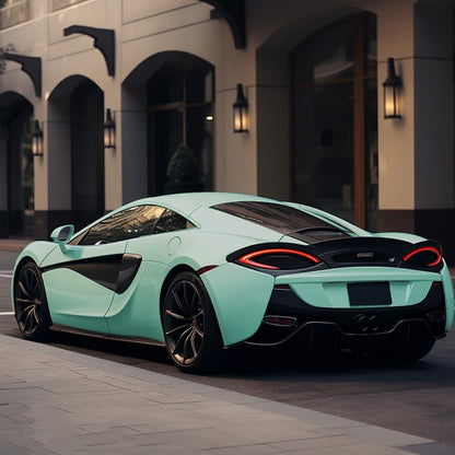 Anole High Glossy Jamaican Aqua Green Car Vinyl Wrap