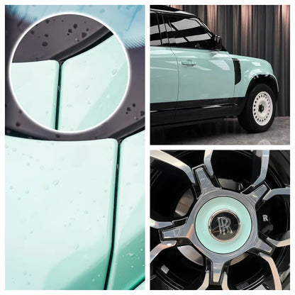 Anole High Glossy Jamaican Aqua Green Car Vinyl Wrap
