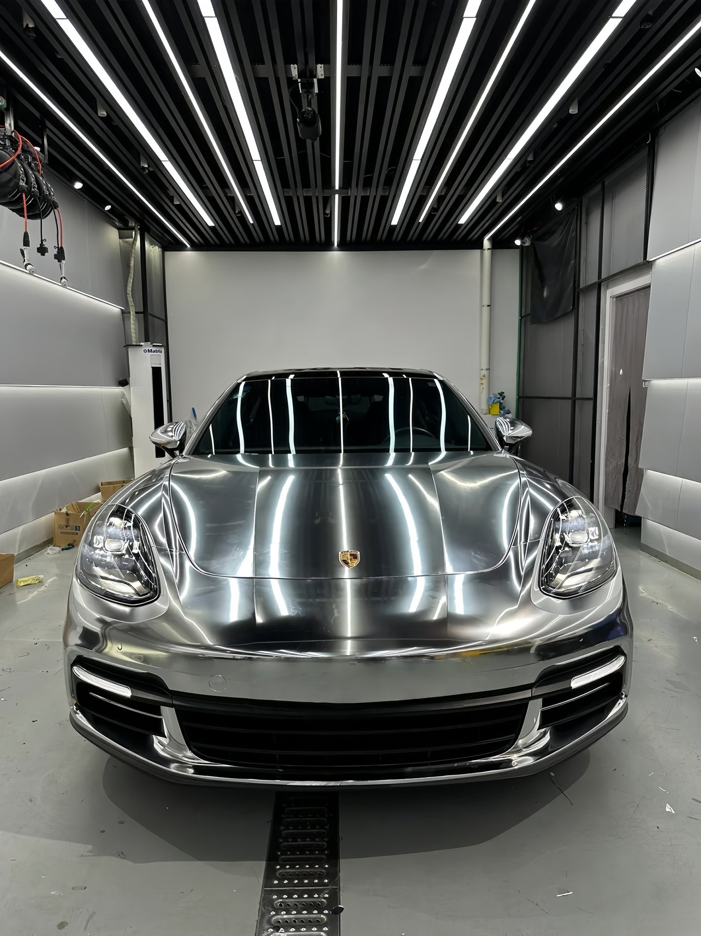 Anole Mirror Chrome Silver Vinyl Car Wrap