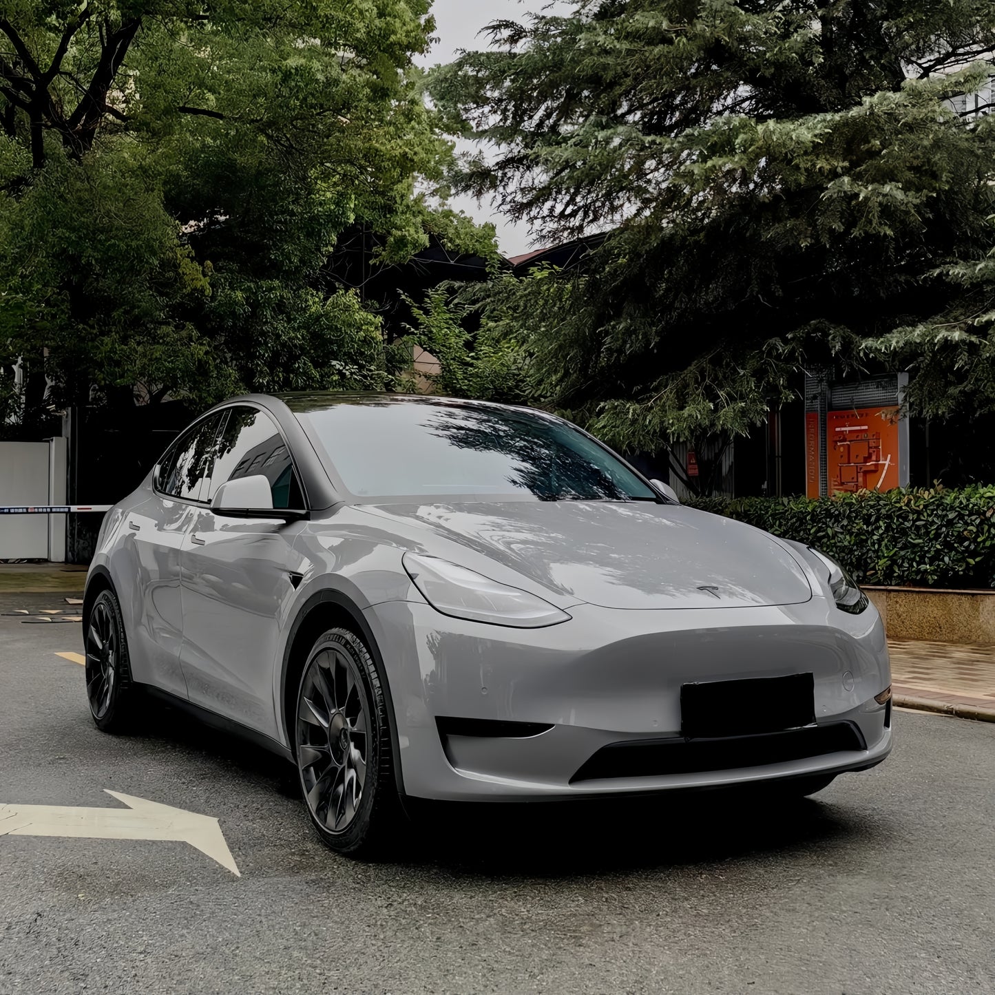 Anole High Glossy Gentle Gray Car Wrap