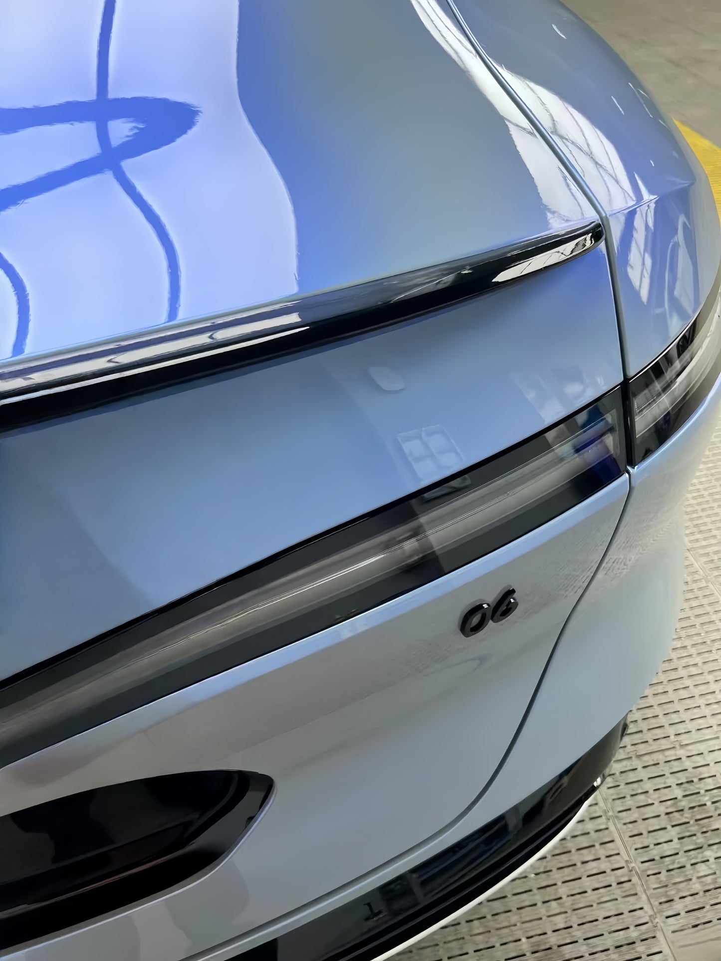 Anole Candy Metallic Dark Gray Blue Car Vinyl Wrap