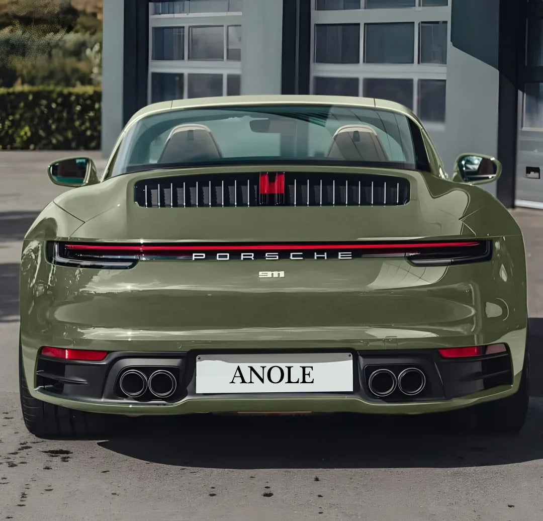 Anole Super Glossy Reseda Battle Green Vinyl Car Wrap