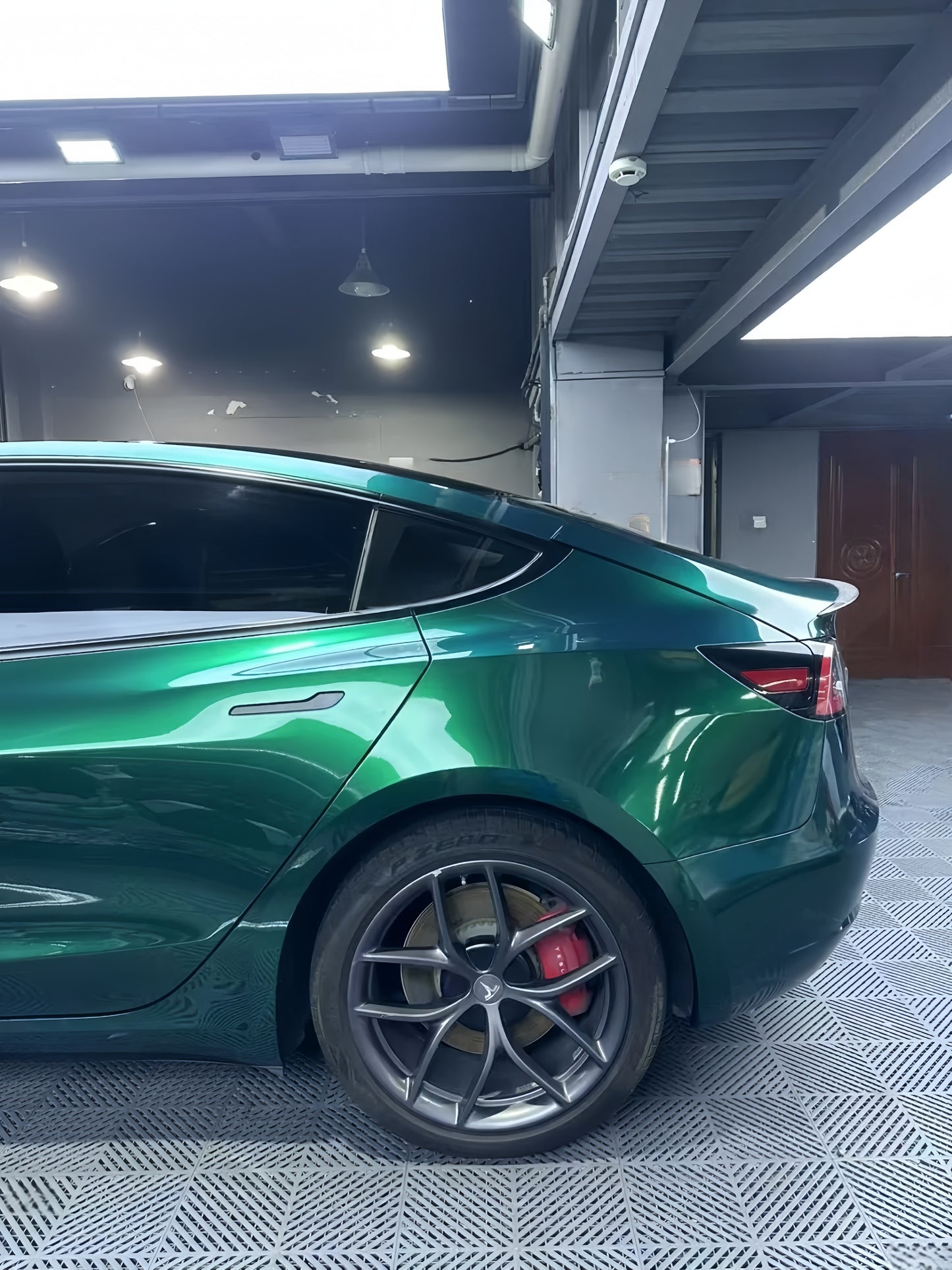 Anole Glossy Metallic La Salle Green Agate Green Vinyl Car Wrap