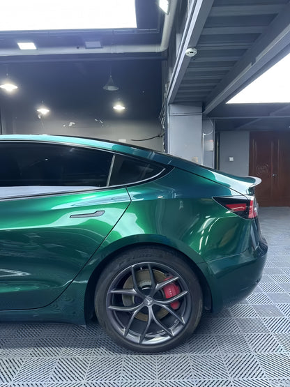 Anole Glossy Metallic La Salle Green Agate Green Vinyl Car Wrap