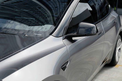 Anole Glossy Metallic Stone Gray Vinyl Car Wrap