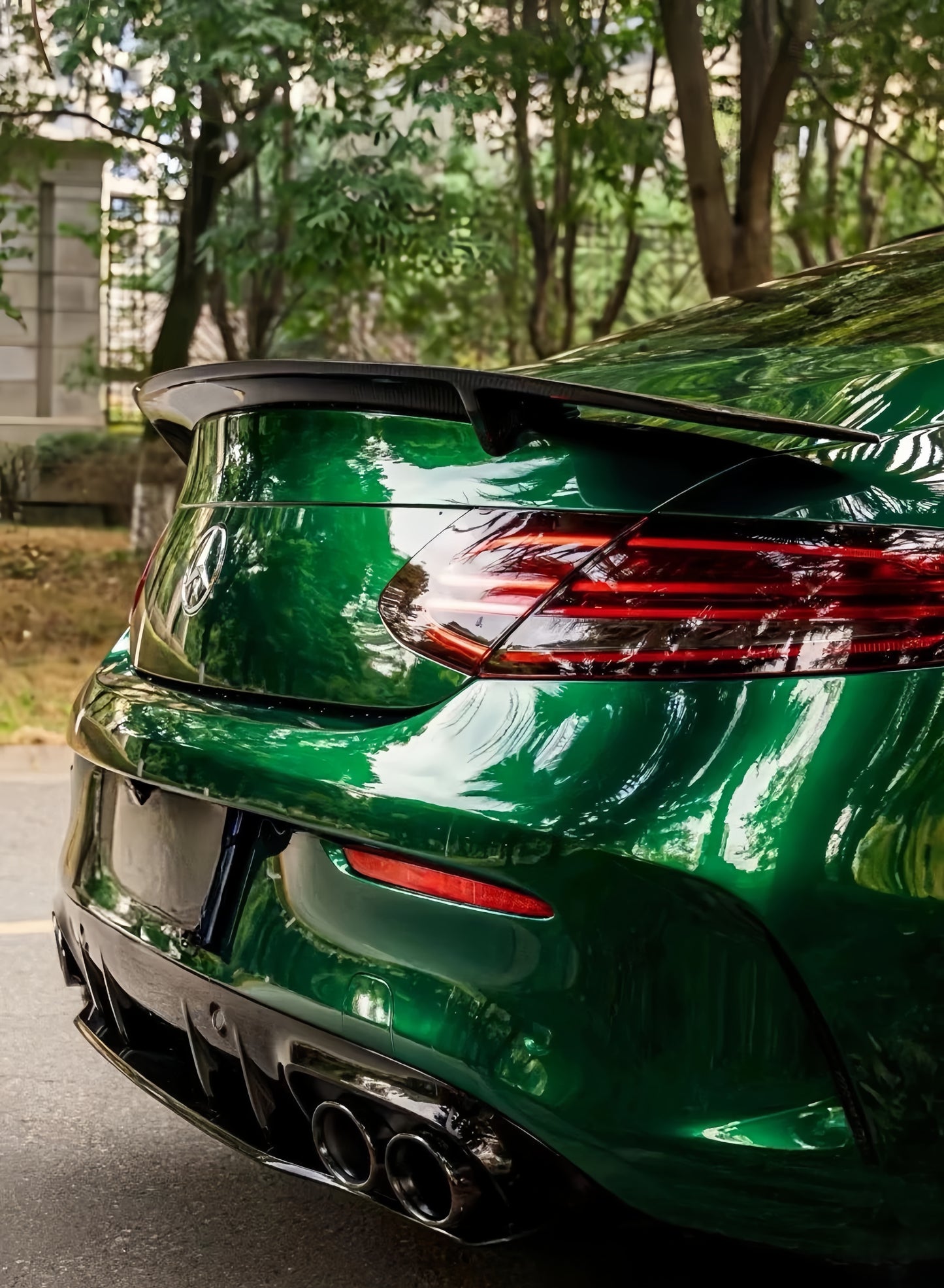 Anole Glossy Metallic La Salle Green Agate Green Vinyl Car Wrap