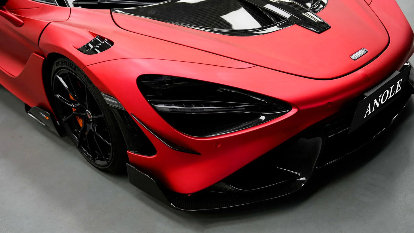 Anole Satin Chrome Prismatic Red Satin Ceramics Red Vinyl Car Wrap
