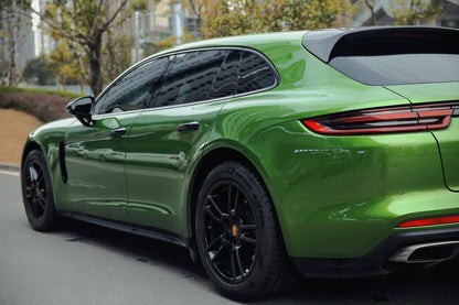 Anole Glossy Metallic Mamba Green Vinyl Car Wrap