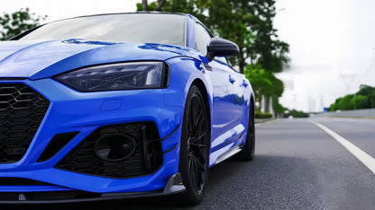 Anole Glossy Metallic Bright Blue Azure Blue Car Vinyl Wrap