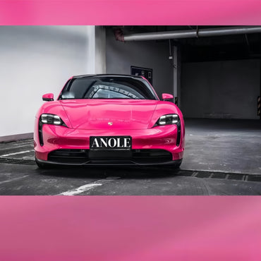 Anole High Glossy Crystal Beetroot Purple Car Vinyl Wrap