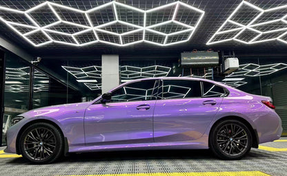 Anole TPU Magic Candy Flip Grey Purple Color PPF Paint Protection Film