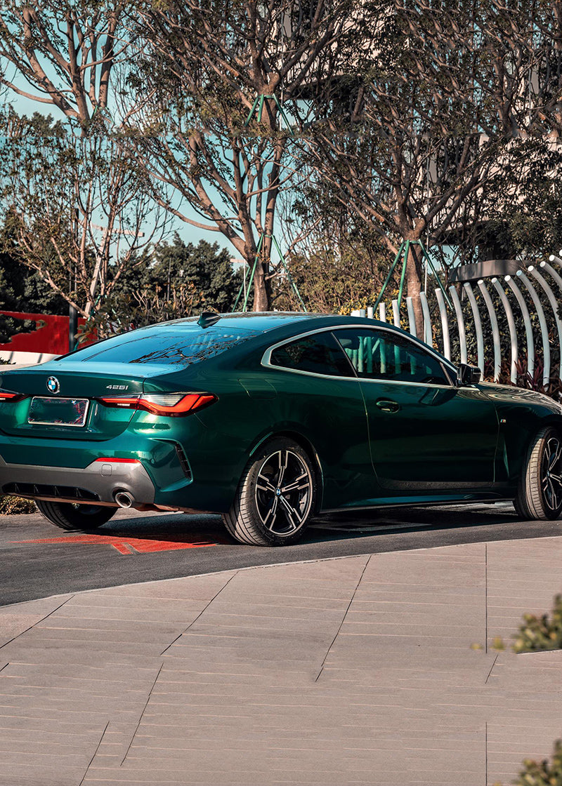 Anole Glossy Metallic Sacramento Green Car Vinyl Wrap