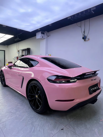 Anole High Glossy Rouge Pink Vinyl Car Wrap
