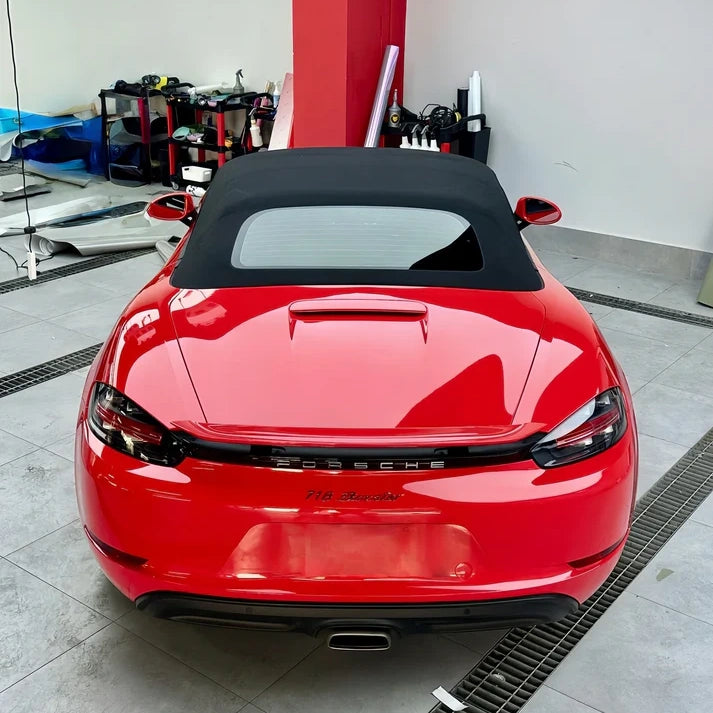Anole High Glossy Ferrari Red Vinyl Car Wrap