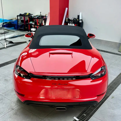 Anole High Glossy Ferrari Red Vinyl Car Wrap
